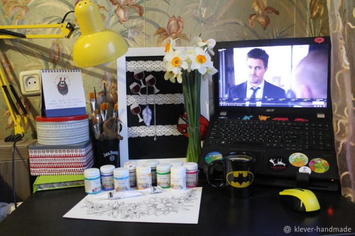 Расписываем одежду красками по ткани: часть 1