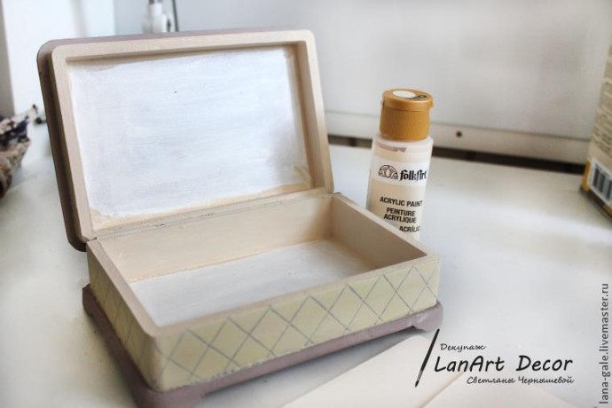 Шкатулка "Цветочное утро": мастер-класс, часть 3