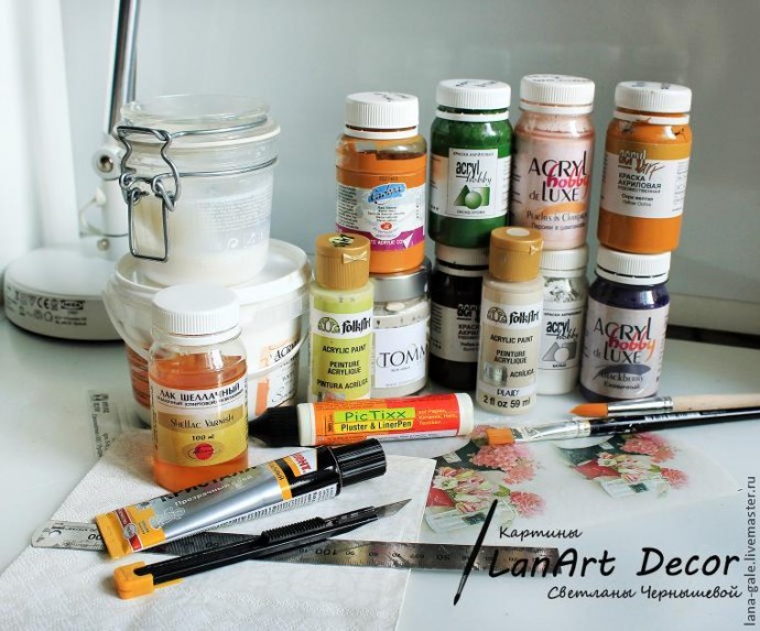 Шкатулка "Цветочное утро": мастер-класс, часть 1