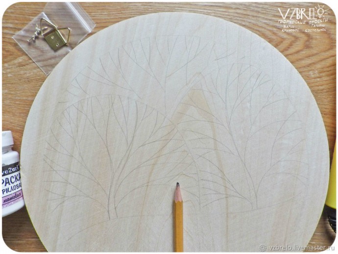 Выжигаем милое панно в скандинавском стиле