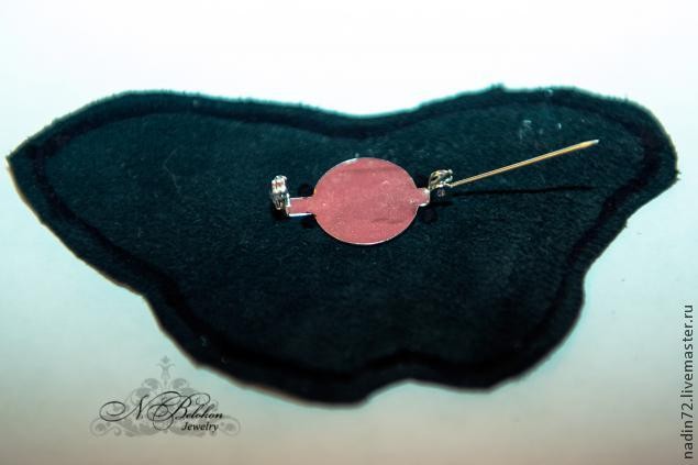 ​Вышивка бисером "Брошь-бабочка экзотическая": мастер-класс, часть 3