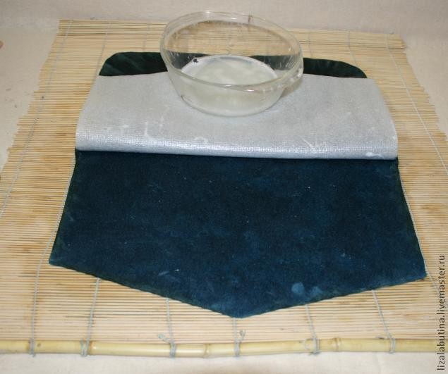 ​Валяный клатч: часть 3