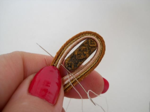 Сутажные серьги "Ромашки по-восточному": мастер-класс, часть 1