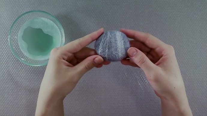 Мастер-класс по изготовлению войлочных камешков: часть 2