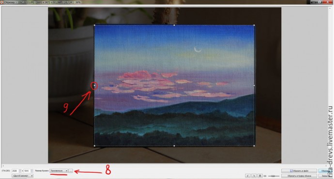 Простая обработка картины в программе FastStone Простая обработка картины в программе FastStone