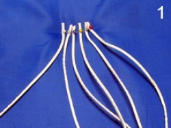 ​Ажурный поясок с кистями и бусинками в технике макраме: часть 1