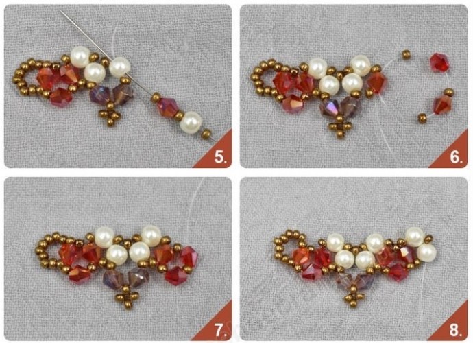 ​Колье с зубчиками