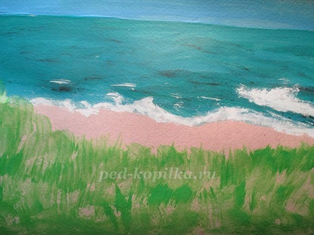 Летний пейзаж: маки, часть 1