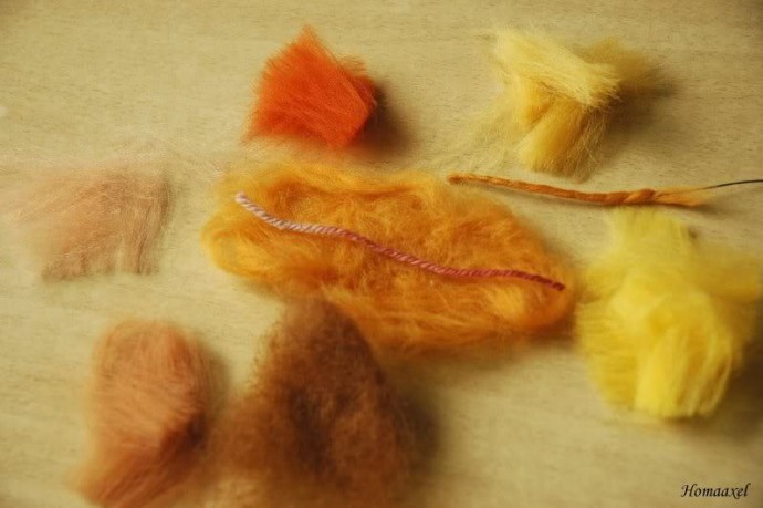 ​Мастер-класс по осенним листьям в технике валяния: часть 1