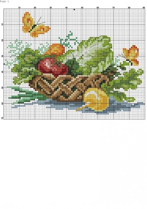 ​Вышиваем красивые натюрморты: часть 3