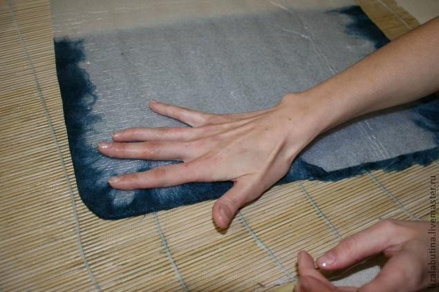 ​Валяный клатч: часть 2