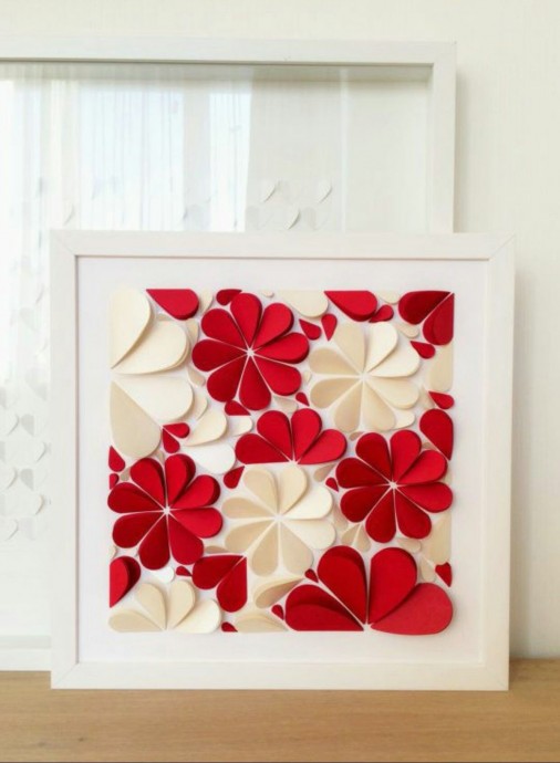 Панно из бумаги