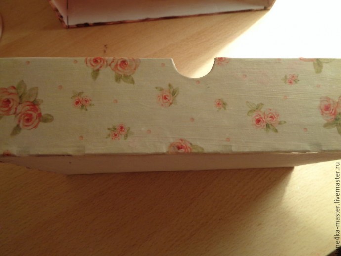 Делаем комод для бижутерии в стиле шебби-шик