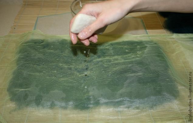 Валяный клатч: часть 1