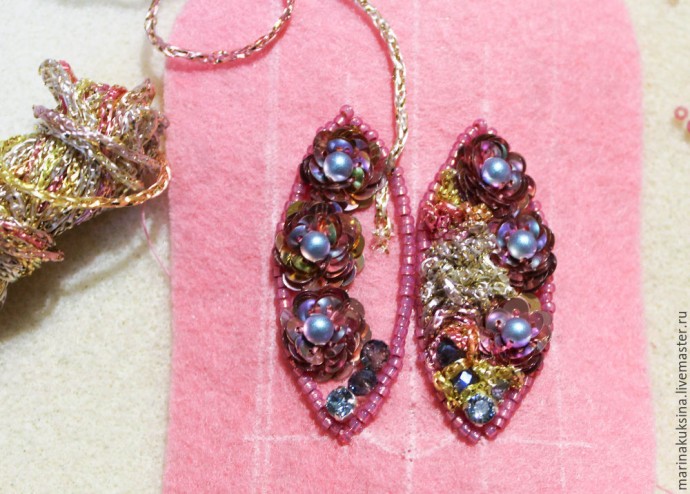 Создаем брошь жучка "Цветочник": часть 2