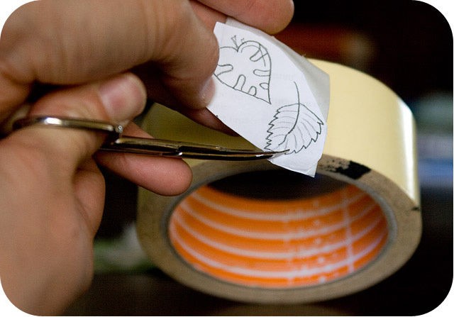 Мини-вазочка из бывшей соусницы: часть 1