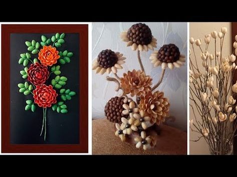 ​Интересные поделки из фисташковых скорлупок