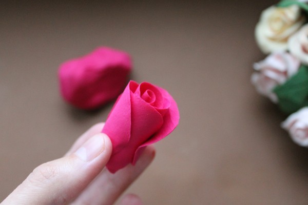 ​Мастерим сердце из роз: часть 1