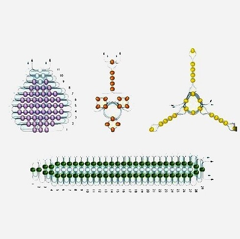 ​Плетем из бисера нежные крокусы