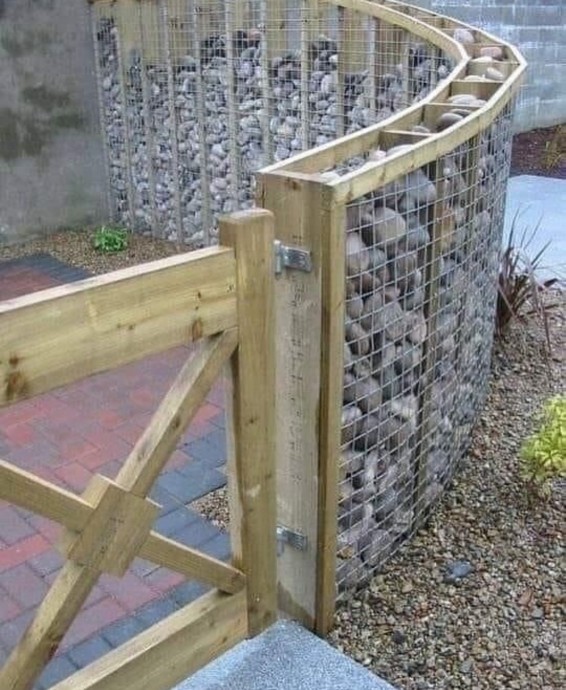 Габионы из сетки