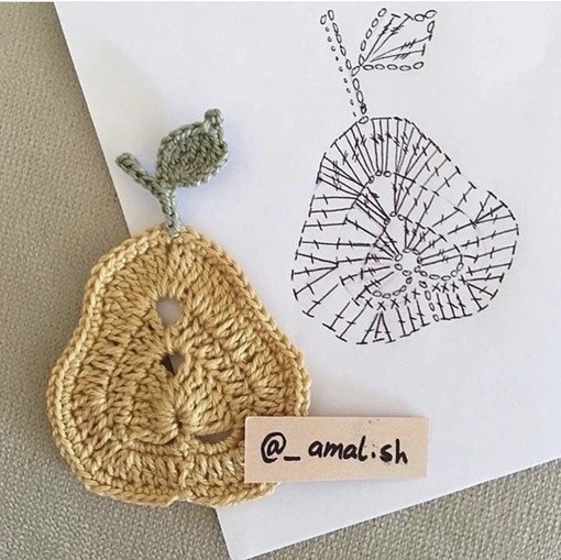 ​Вязаные аппликации