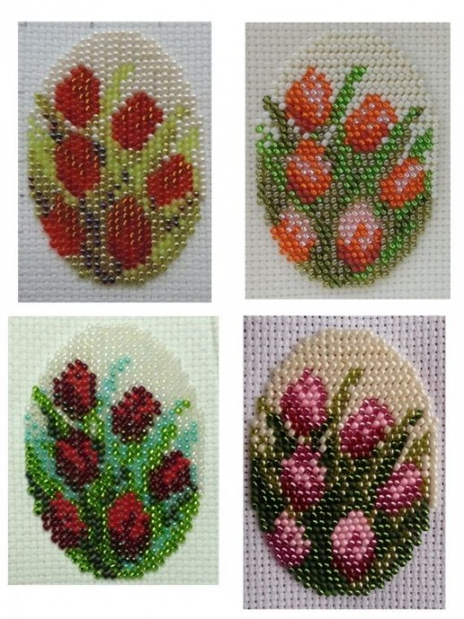 ​Вышивка бисером по канве