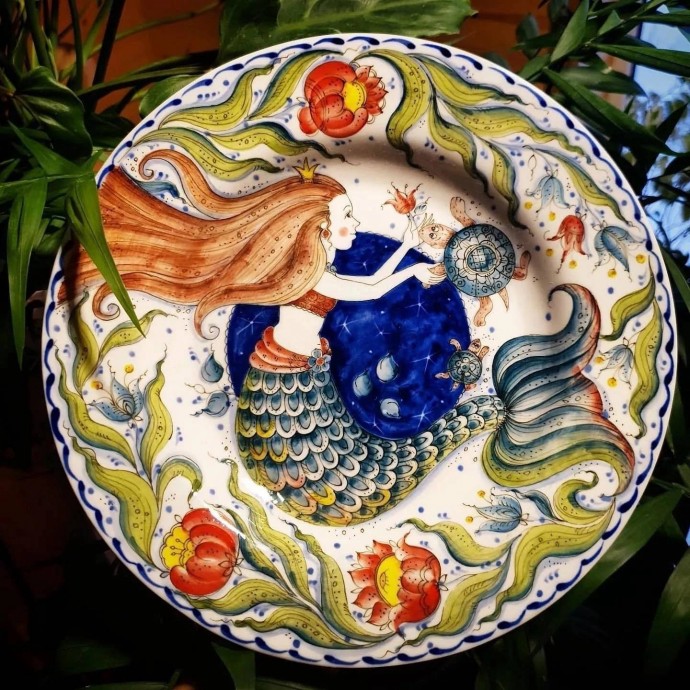 Идеи росписи фарфора