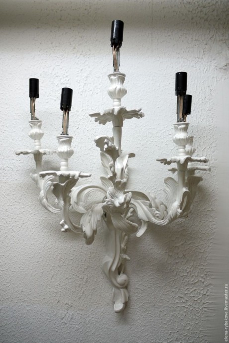 Декорируем бра: часть 1