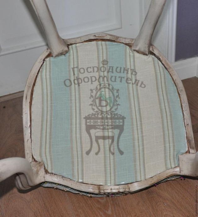 Обивка стула: пошаговый мастер-класс, часть 4