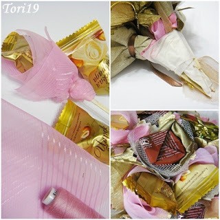 Конфетный букет своими руками