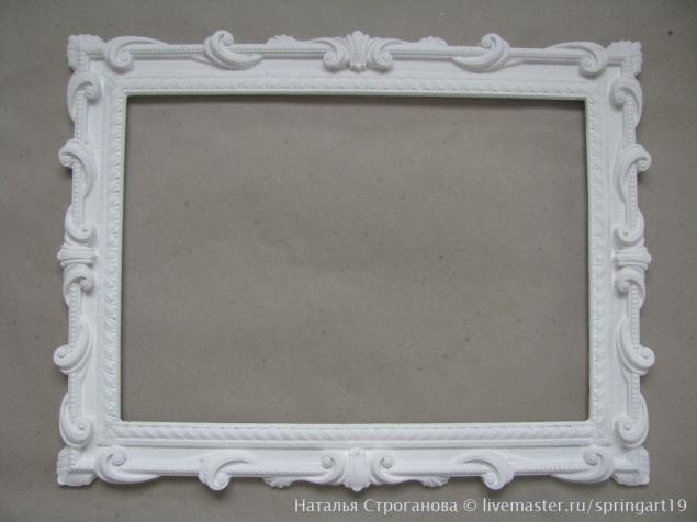 Рама для зеркала: золочение и старение рамы, часть 1