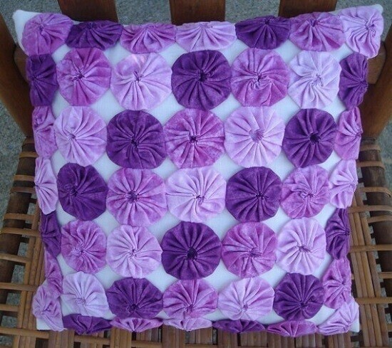 Как сделать красивые цветы йо-йо для декора