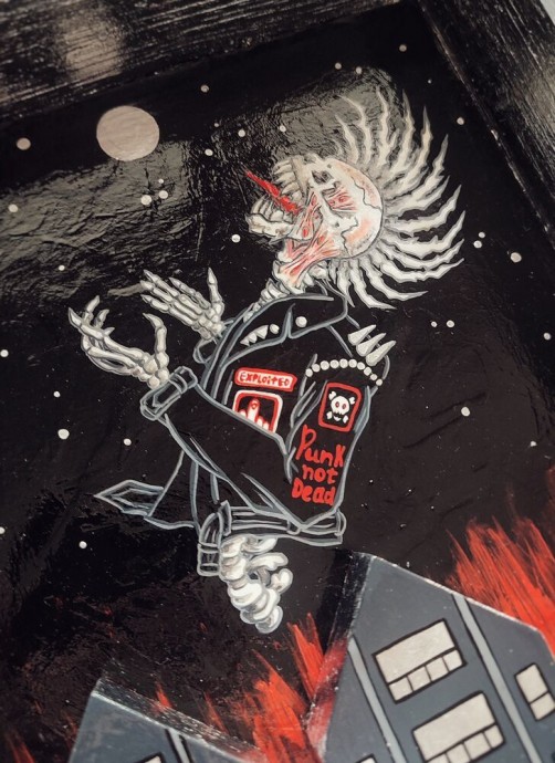 ​Как сделать многоуровневую ключницу с поталью и росписью: часть 3