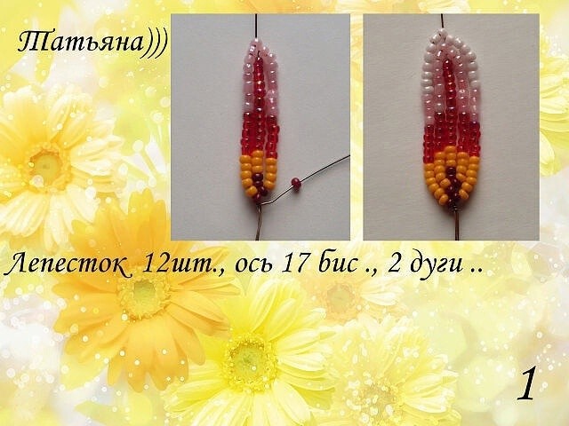 Гацания из бисера и рубки