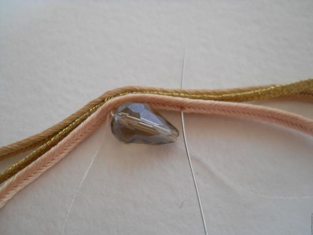 ​Мастер-класс по сутажу "Сутажные серьги Винтаж": часть 2