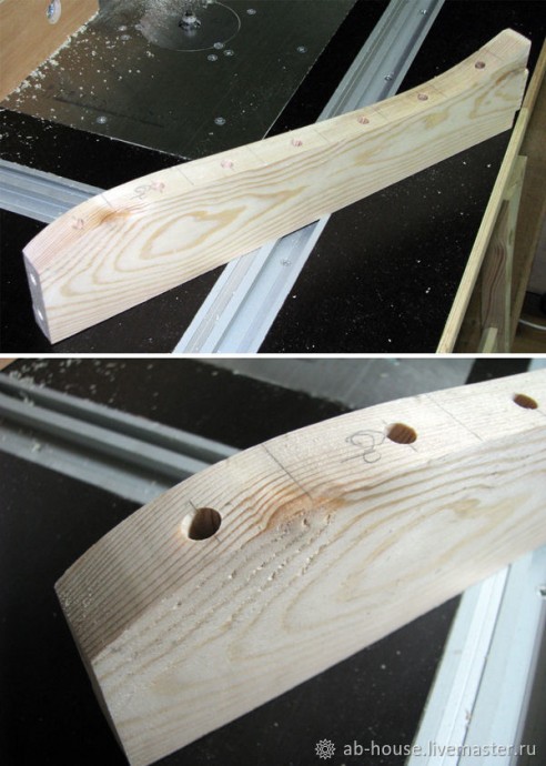 Мастерим дачную скамью "Полевая ромашка": часть 3