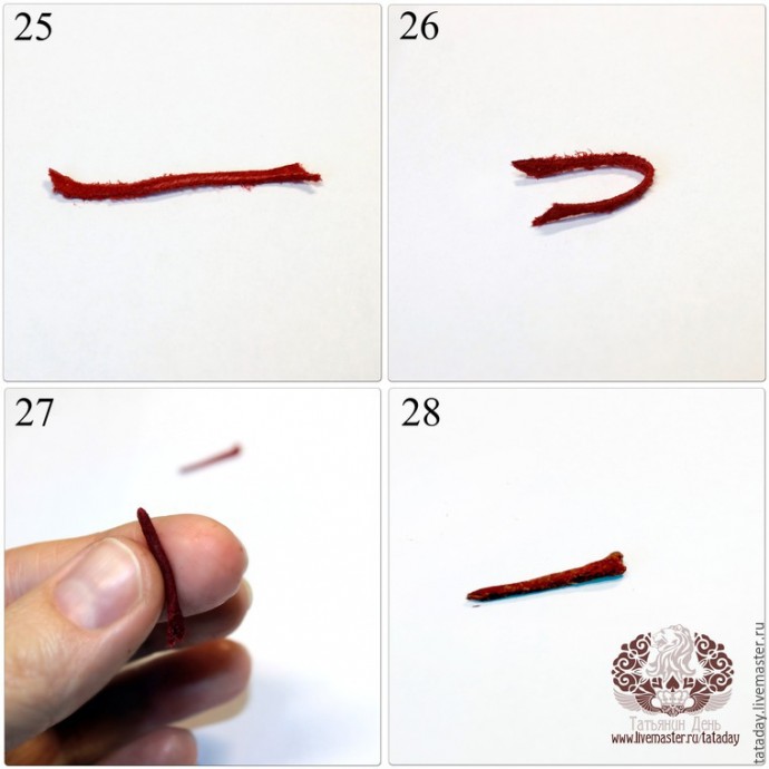 ​Делаем брошь из кожи "Прекрасный букет" с нарциссом и гиацинтом: часть 2