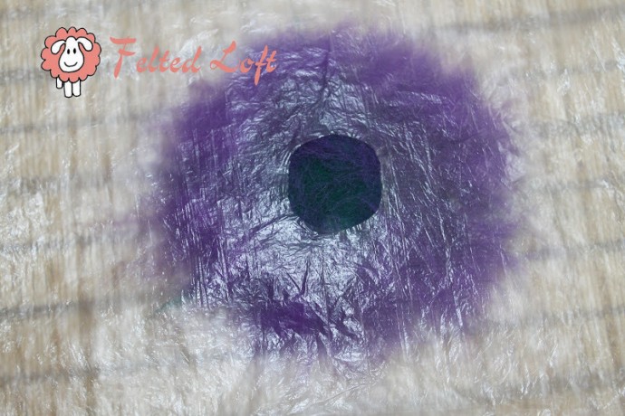 Мокрое валяние: цельноваляный пион, часть 1