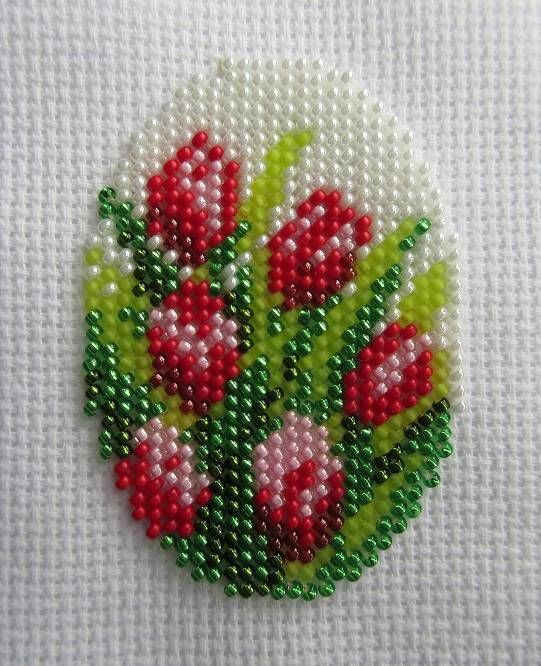 ​Вышивка бисером по канве