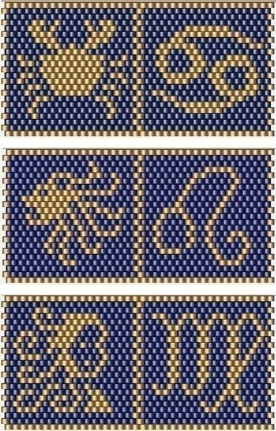 Брелок из бисера "Знаки Зодиака"