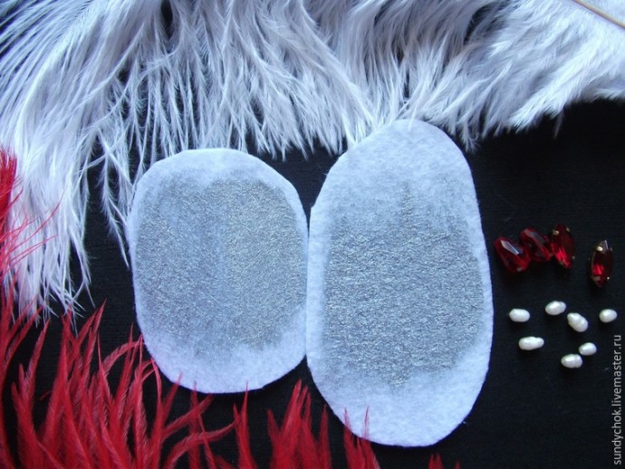 ​Создаем свадебные серьги "Мирослава": часть 1