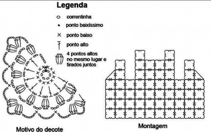 Жилетка крючком