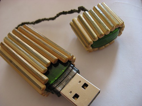 Как сделать бамбуковую флешку: часть 2