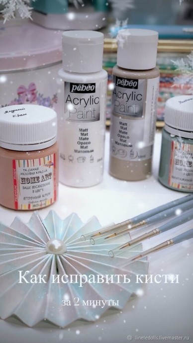 Как восстановить тонкие растрепавшиеся кисти для рисования