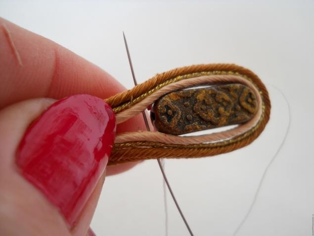 Сутажные серьги "Ромашки по-восточному": мастер-класс, часть 1