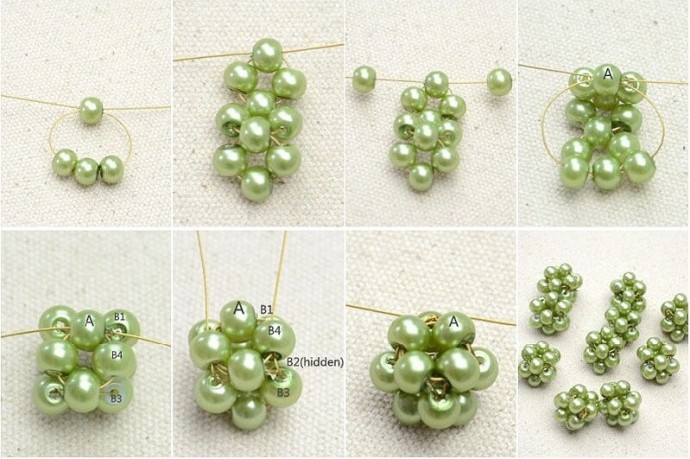 Ожерелье "Гроздь"