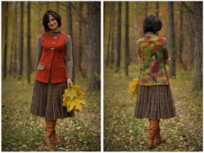 Осенний жилет: часть 3