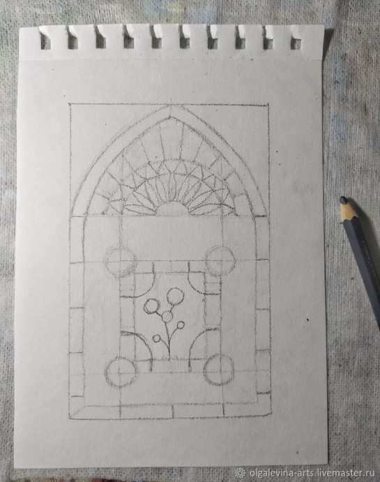 Мастерим легкий витраж своими руками
