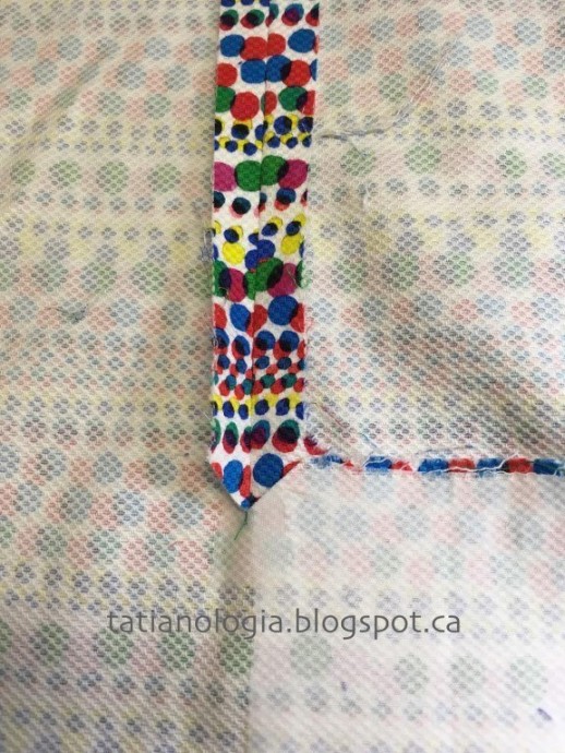 Последовательность обработки шлицы кантом