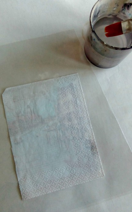 ​Декупаж короба для специй "Путешествие": часть 1